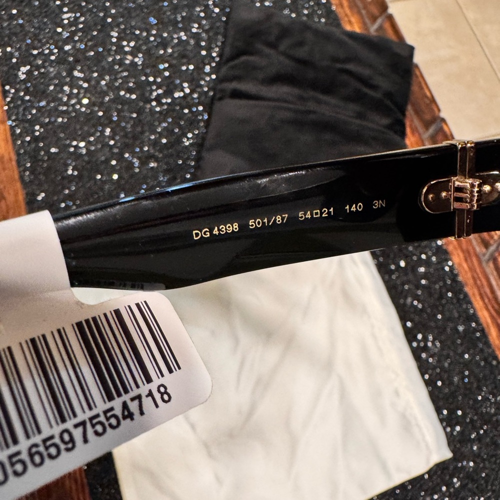 Dolce & Gabbana Black Sunglasses - Picture 7 of 15